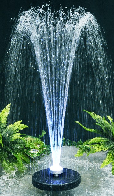 Fontana Apollo d'acqua con luci LED
